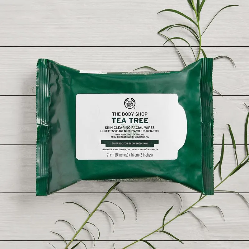 Tea Tree Cleansing Wipes 25 Pcs