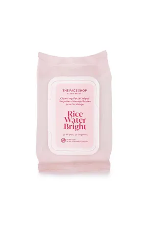 The Face Shop Rice Water Bright Cleansing Facial 50Wipes