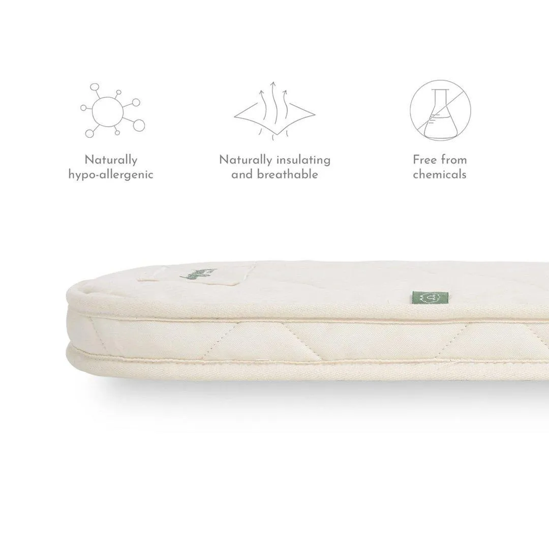 The Little Green Sheep Natural Carrycot Mattress - Joolz Day