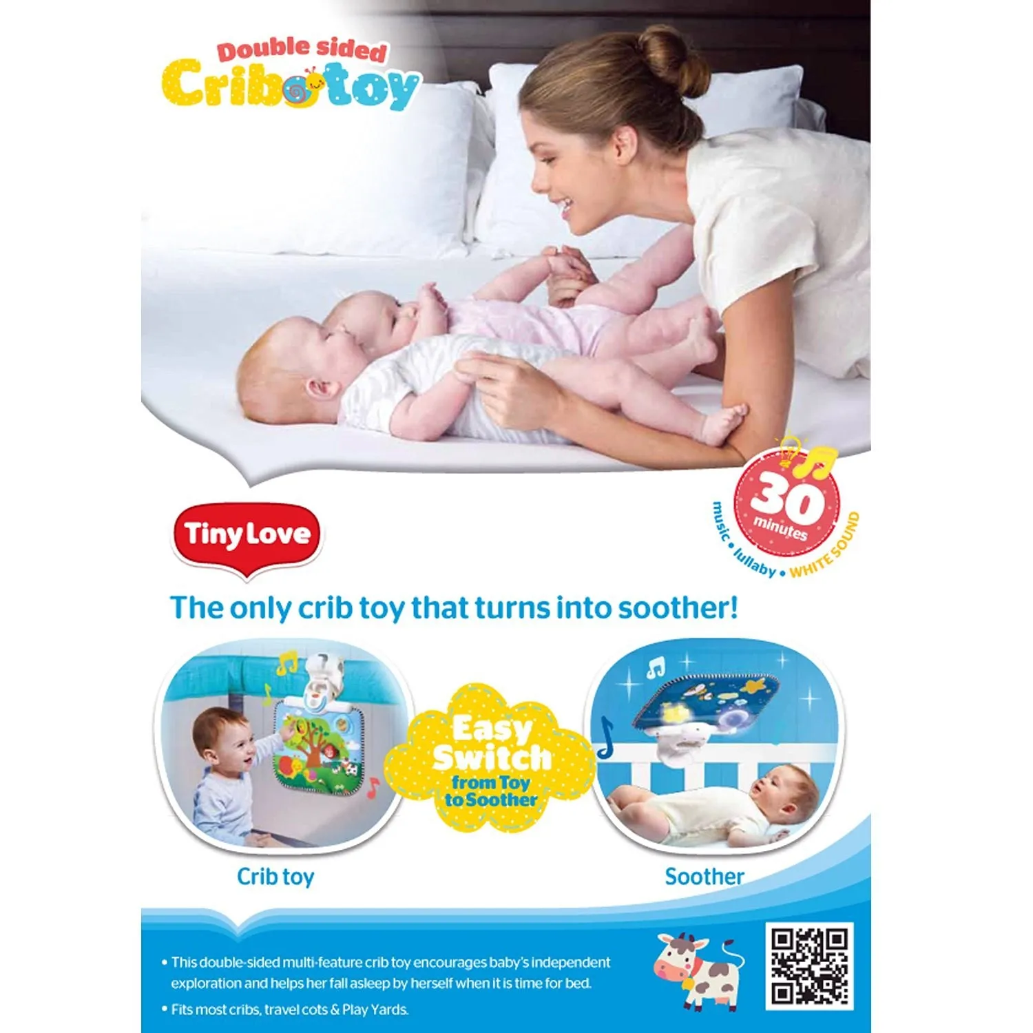 Tiny Love Double Sided Crib Toy