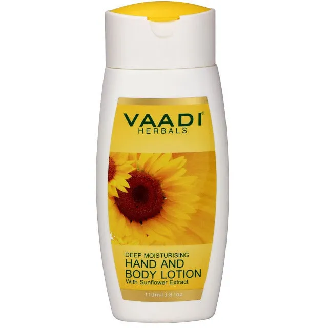 Value Pack of 3 HAND & BODY LOTION WITH SUNFLOWER EXTRACT (110mlx3)