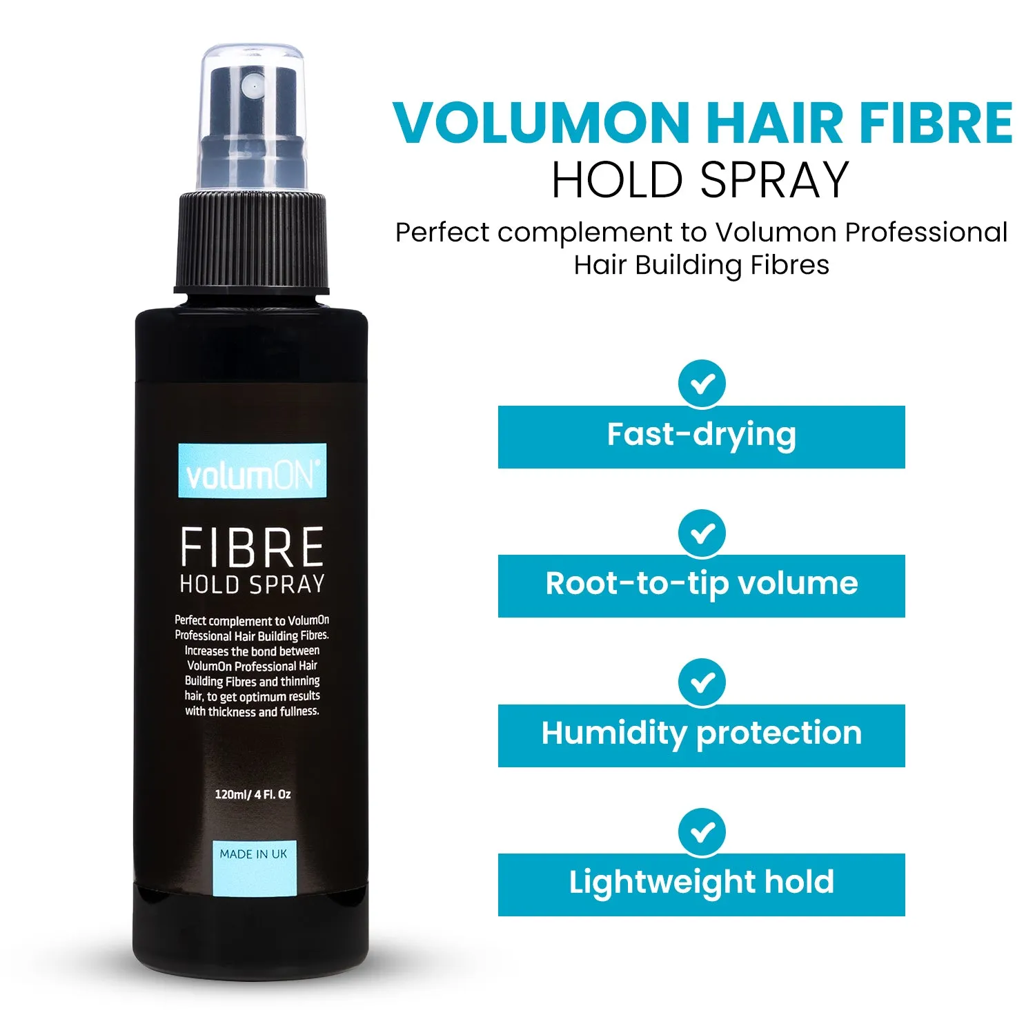 Volumon Hair Loss Fibre Hold Spray 120ml - Unisex