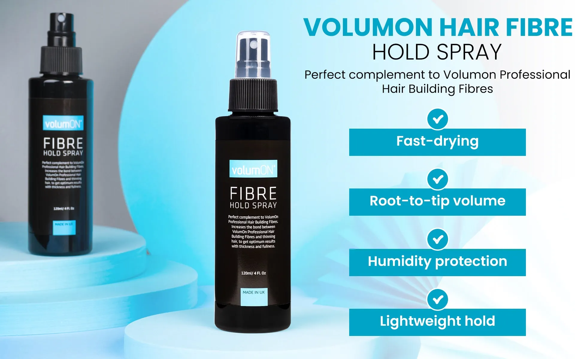 Volumon Hair Loss Fibre Hold Spray 120ml - Unisex