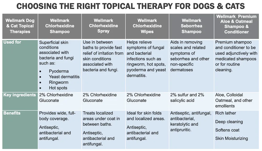 Wellmark Chlorhexidine Spray for Dogs & Cats