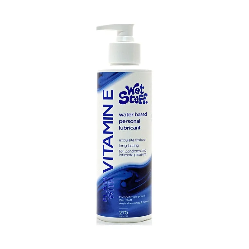 Wet Stuff Plain with Vitamin E Pump 270g