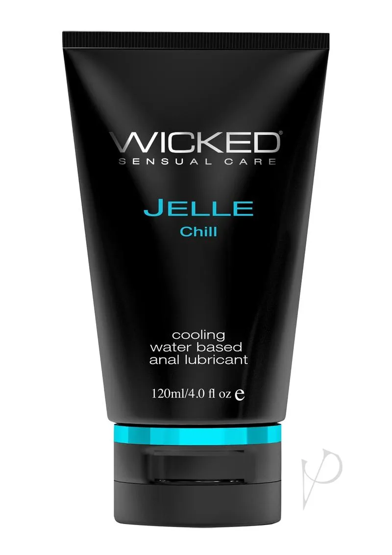 Wicked Jelle Chill Waterbase Anal Gel4oz