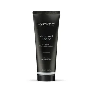 Wicked Stripped & Bare Hydrating Massage Cream